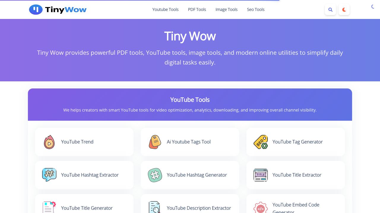 TinyWow.CC 网站截图