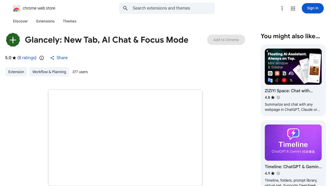 New Tab With ChatGPT for Chrome™ 网站截图