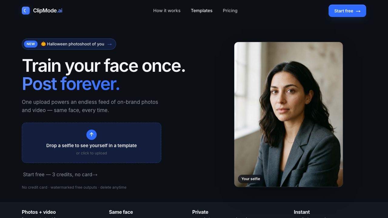 DeepMode 网站截图