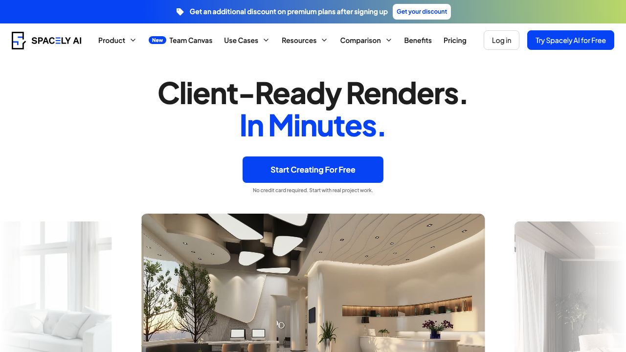 Spacely.ai 网站截图