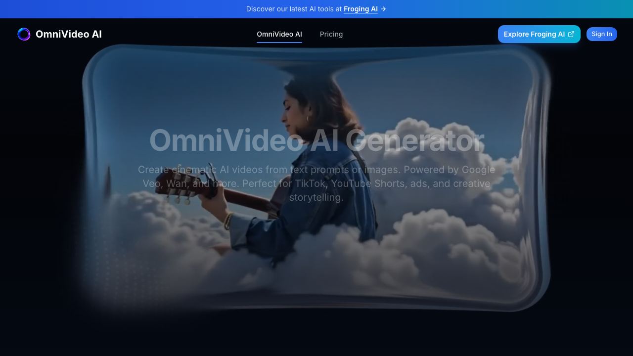 Gemini Omni Video Generator - 1 网站截图