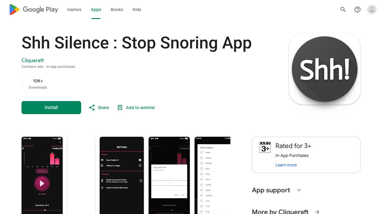 Shh .. Silence 网站截图