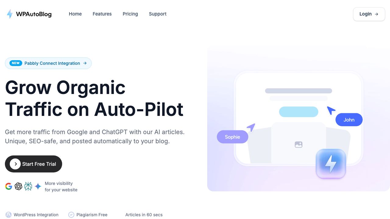WPAutoBlog.com 网站截图