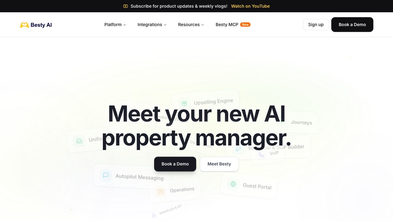 Besty AI 网站截图