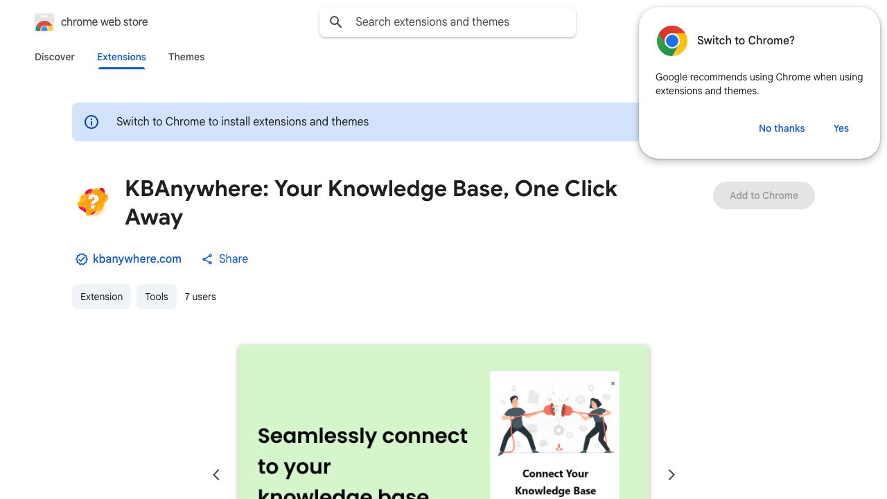 KBAnywhere 网站截图