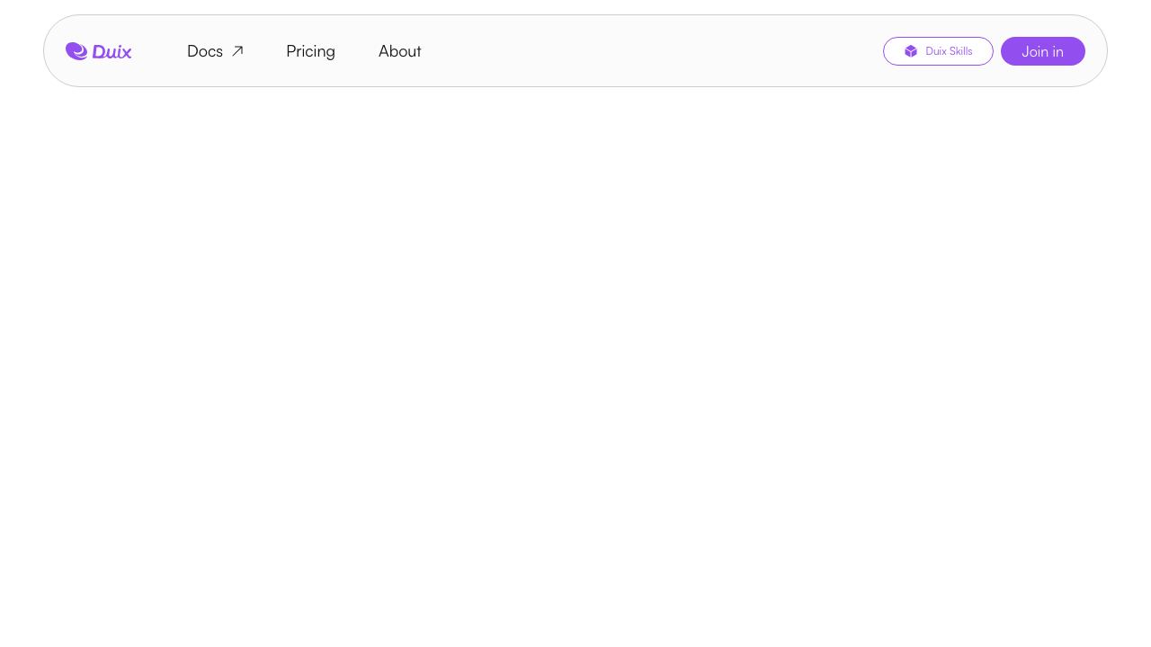 Duix website screenshot