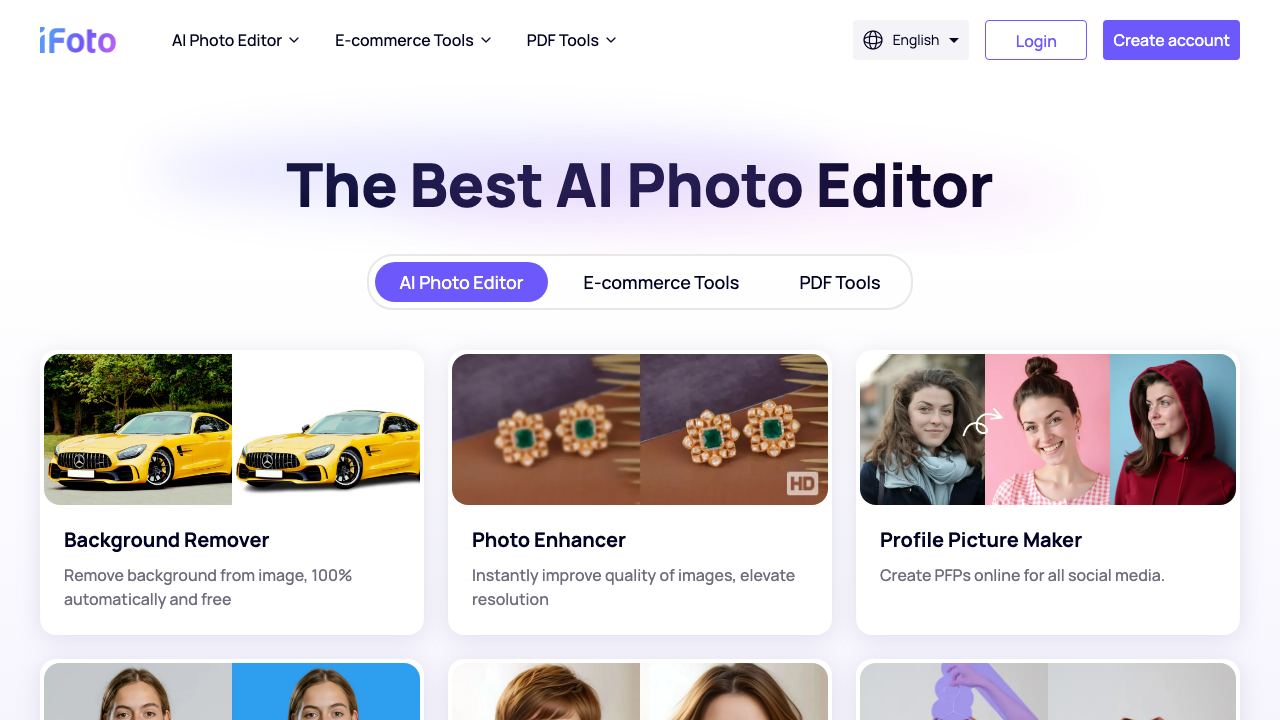 iFoto 网站截图