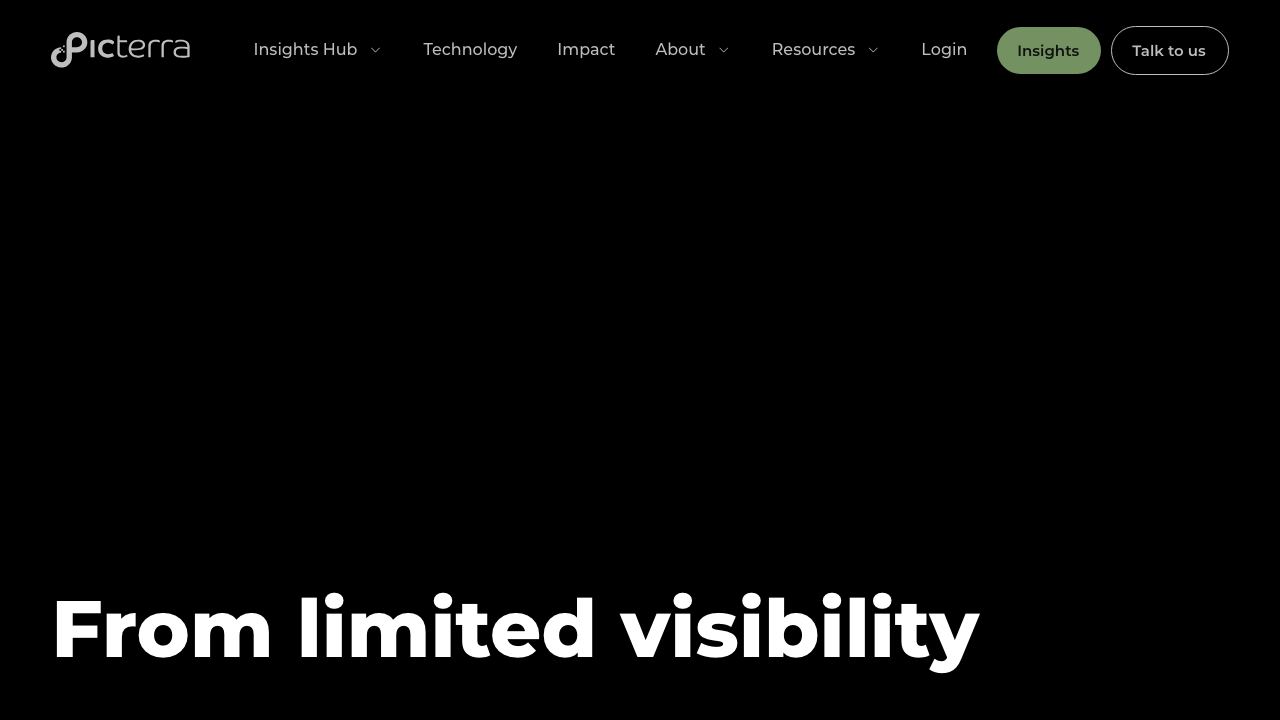 Picterra 网站截图