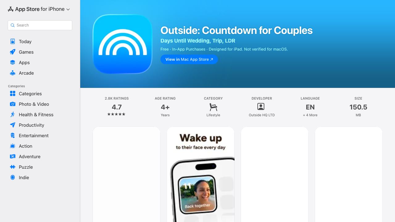 Outside 网站截图