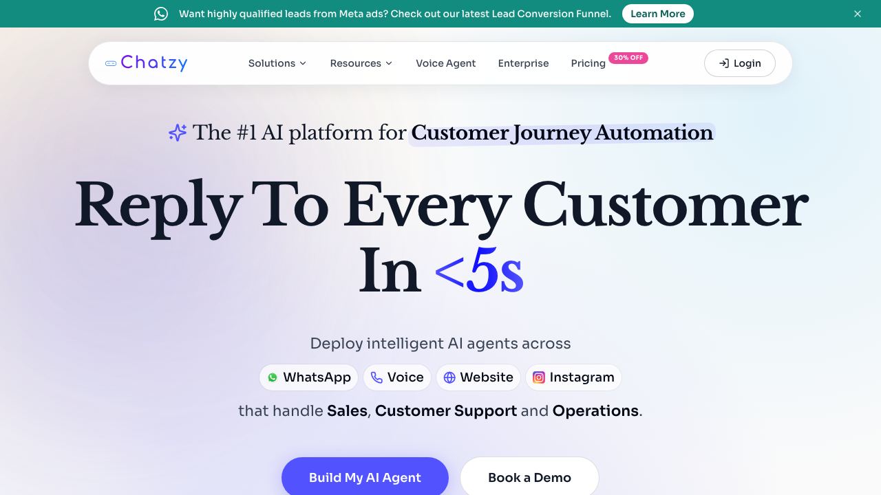 Chatzy AI 网站截图