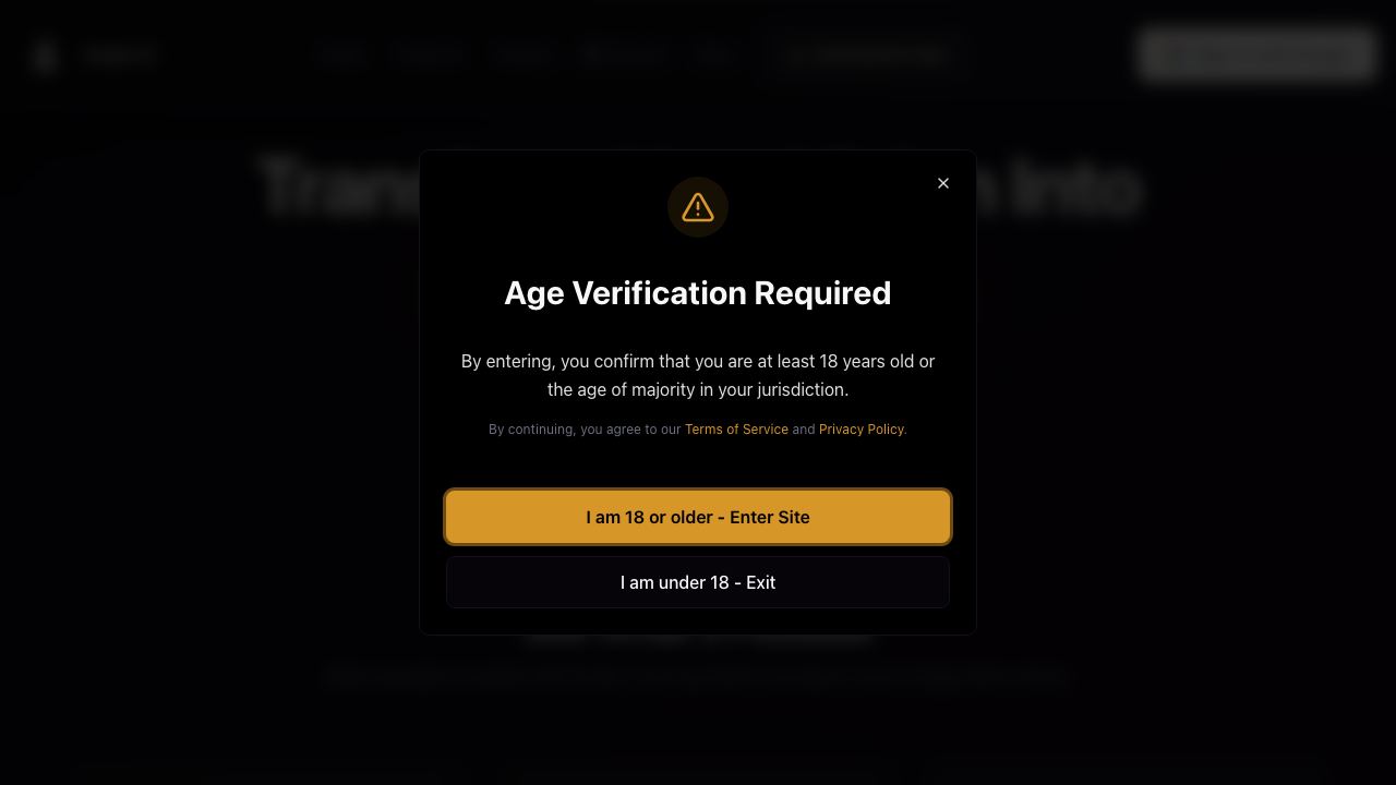 LustLab AI 网站截图