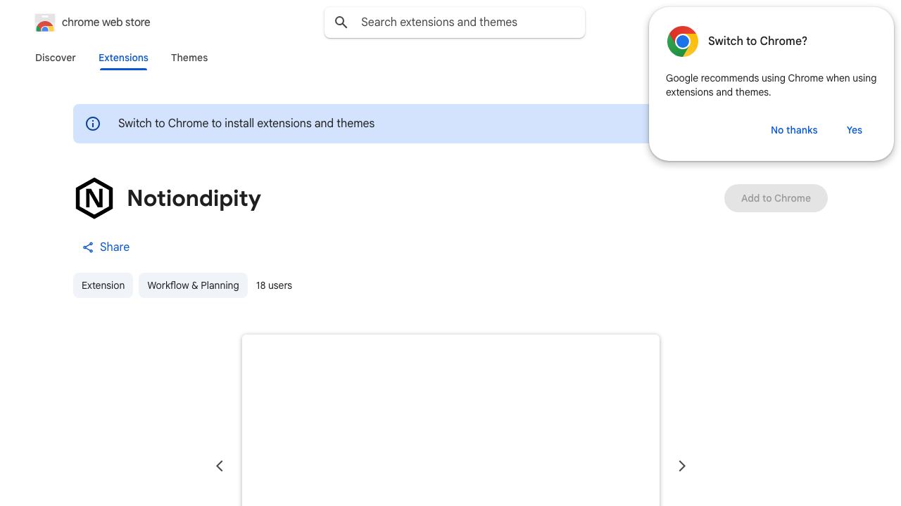 Notiondipity 网站截图