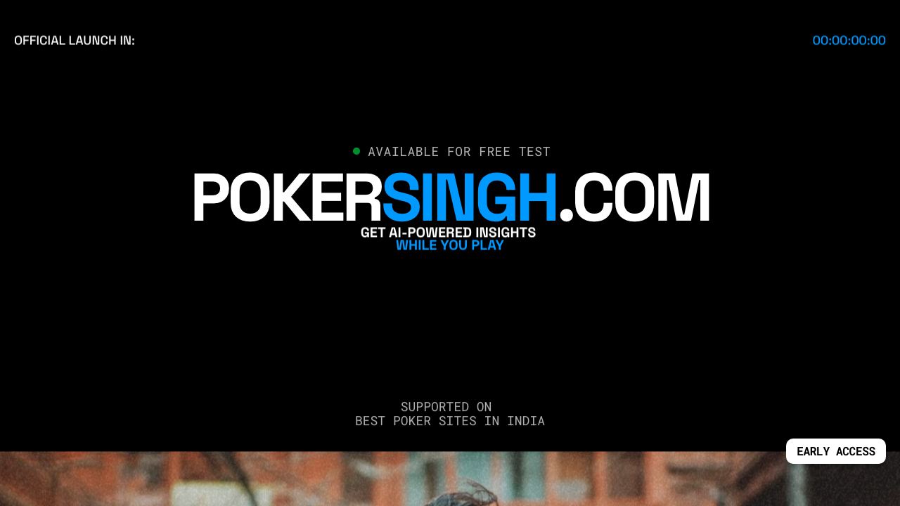 PokerSingh.com | Best Poker Learning App in India for A23, Adda, PPP and more website screenshot