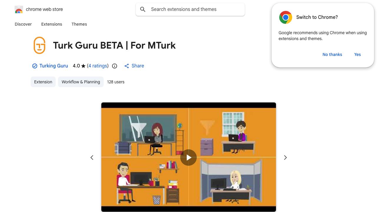 Turk Guru BETA | For MTurk 网站截图