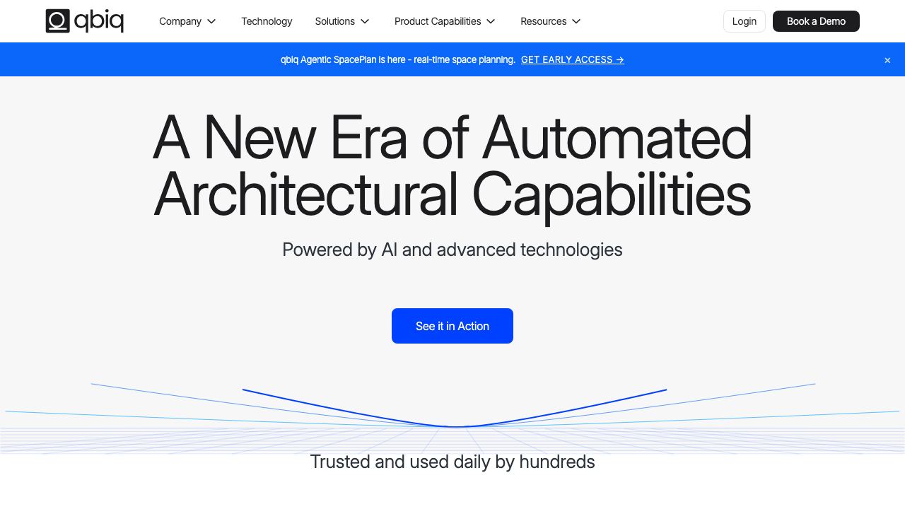 Qbiq website screenshot
