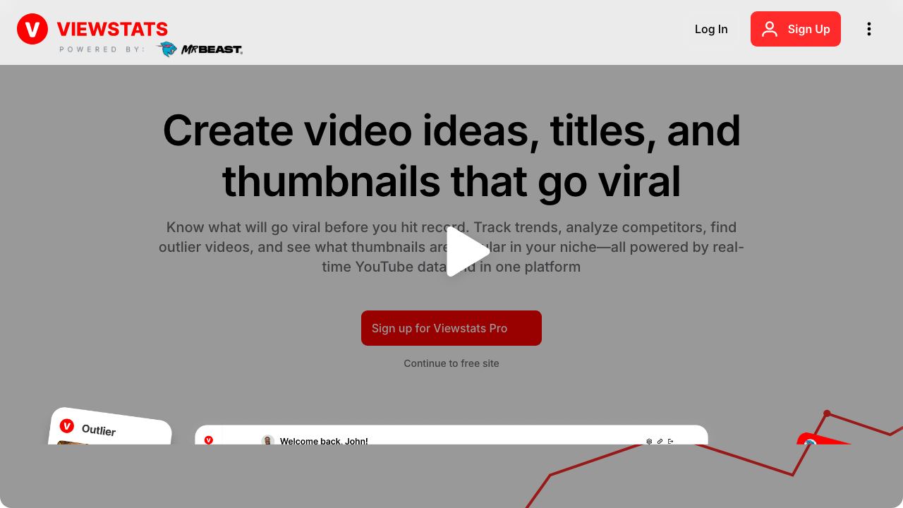 Viewstats 网站截图