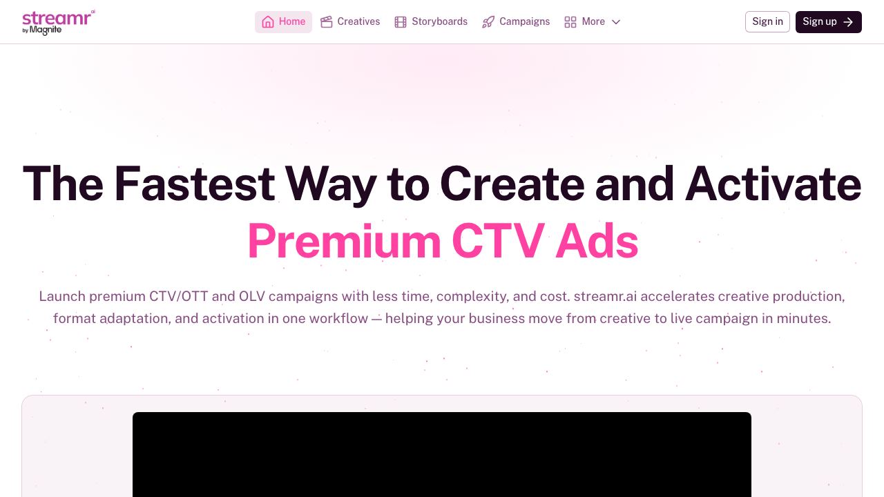streamr 网站截图