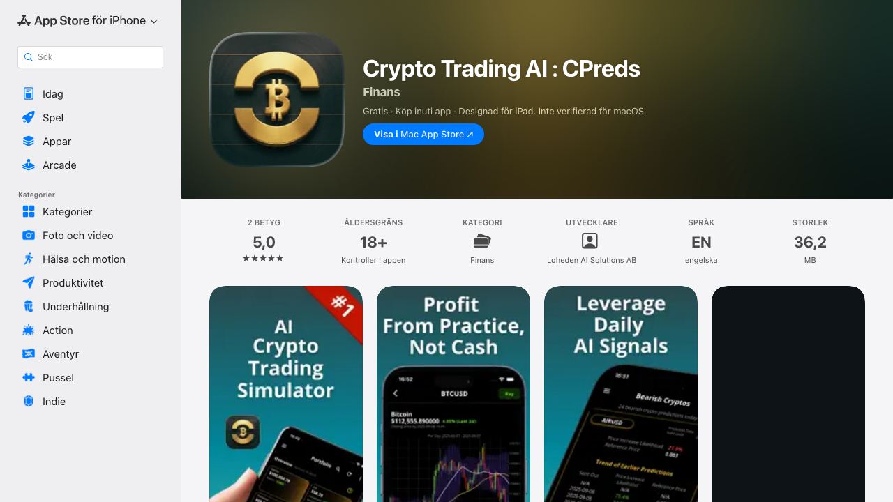 Coins: Crypto Trading Forecast 网站截图