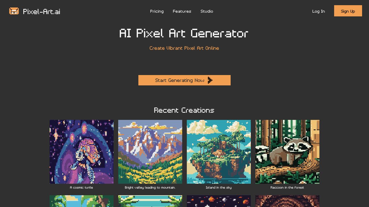 Pixel-Art.ai 网站截图