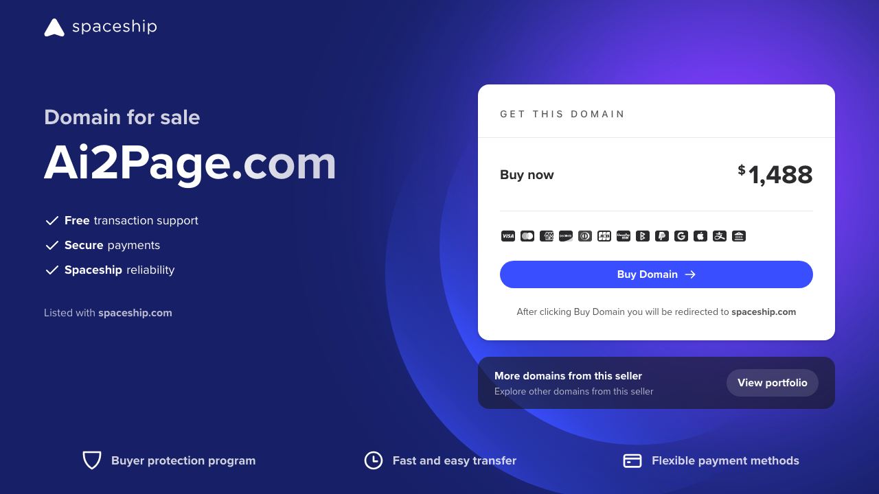 ai2page.com 网站截图
