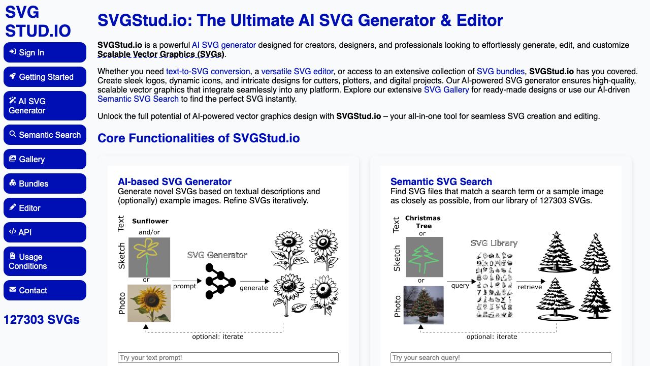 SVGStud.io 网站截图