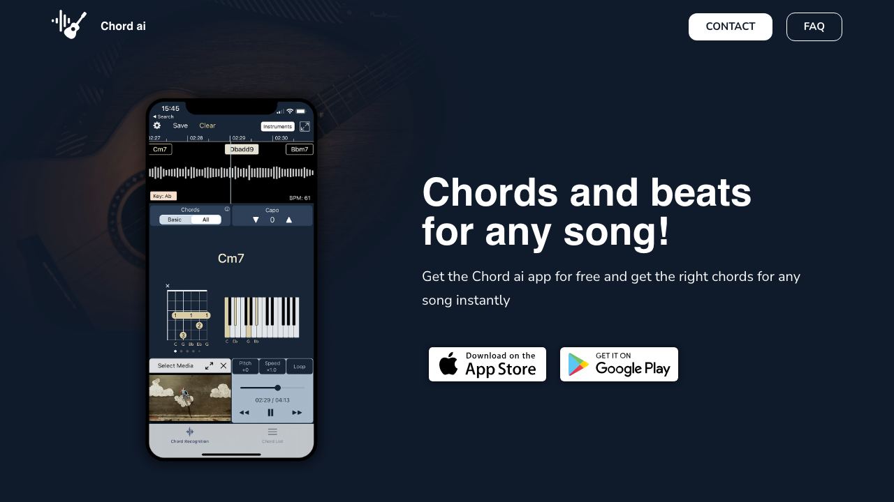 Chord ai 网站截图