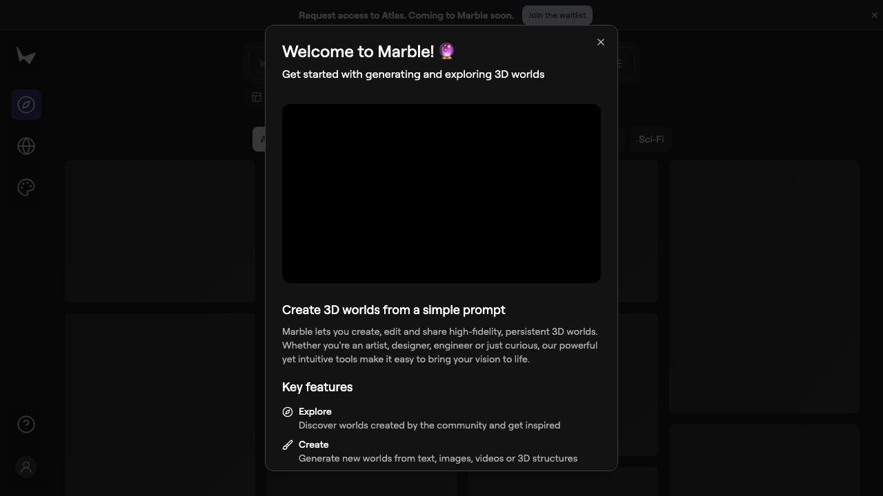 Marble 网站截图