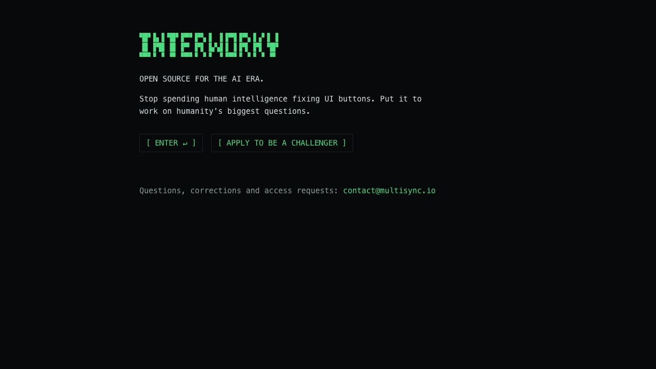 Interworky 网站截图