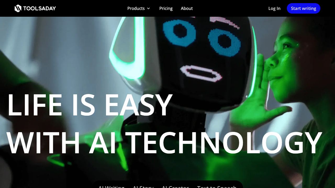 Toolsaday website screenshot