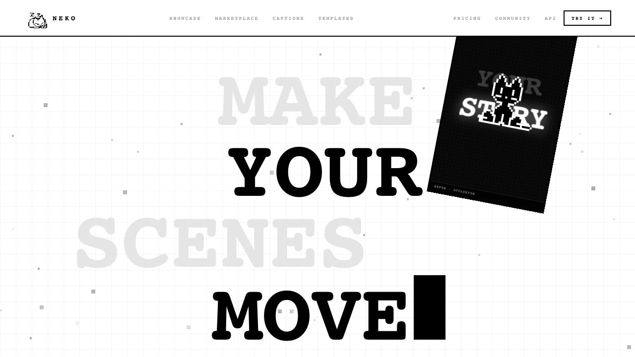 Neko Studio website screenshot