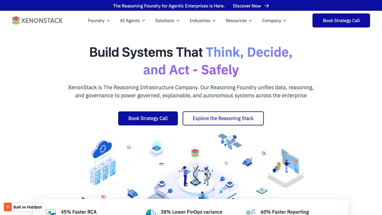 XenonStack website screenshot