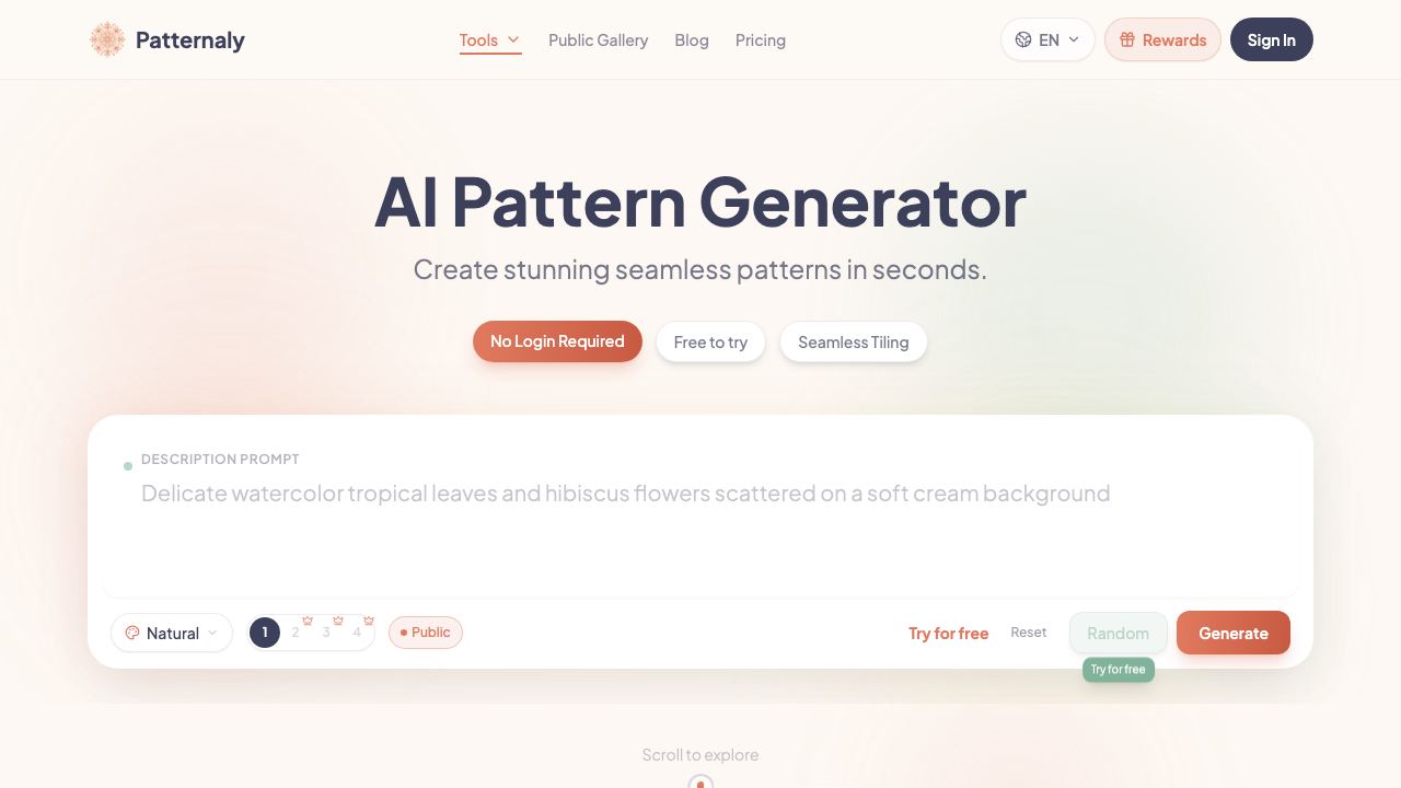 Patternaly website screenshot