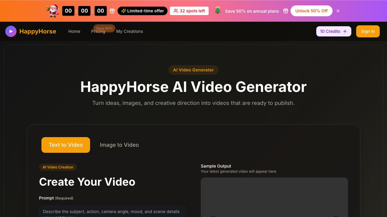 HappyHorse - 7 网站截图