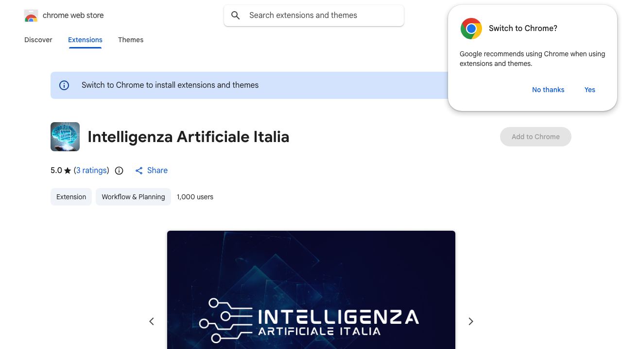 Intelligenza Artificiale Italia 网站截图