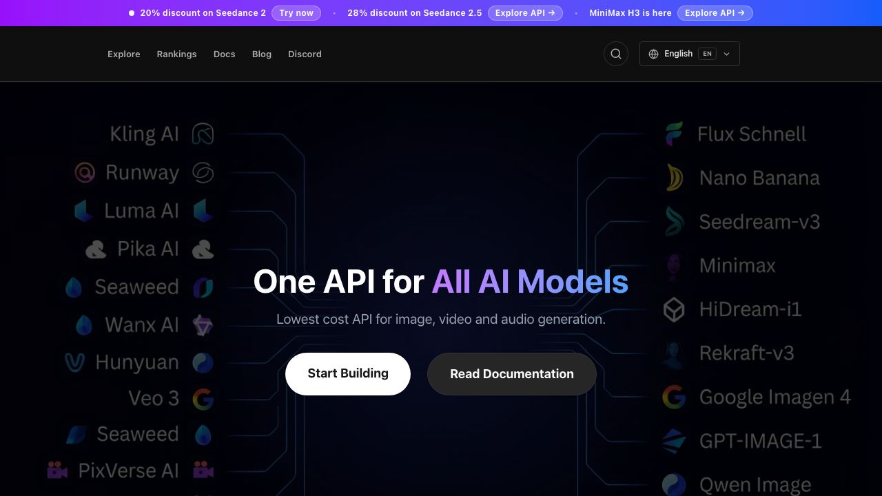 MuAPI website screenshot