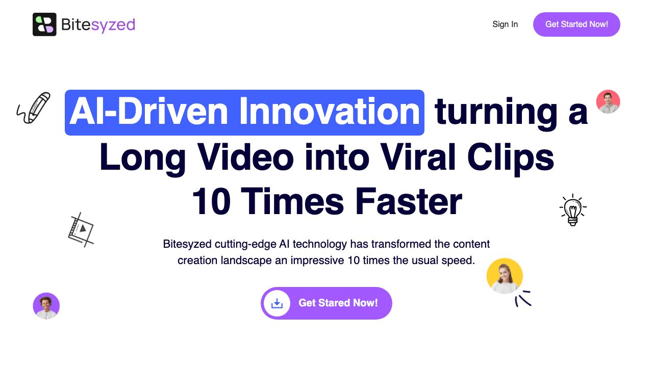 BiteSyzed 网站截图
