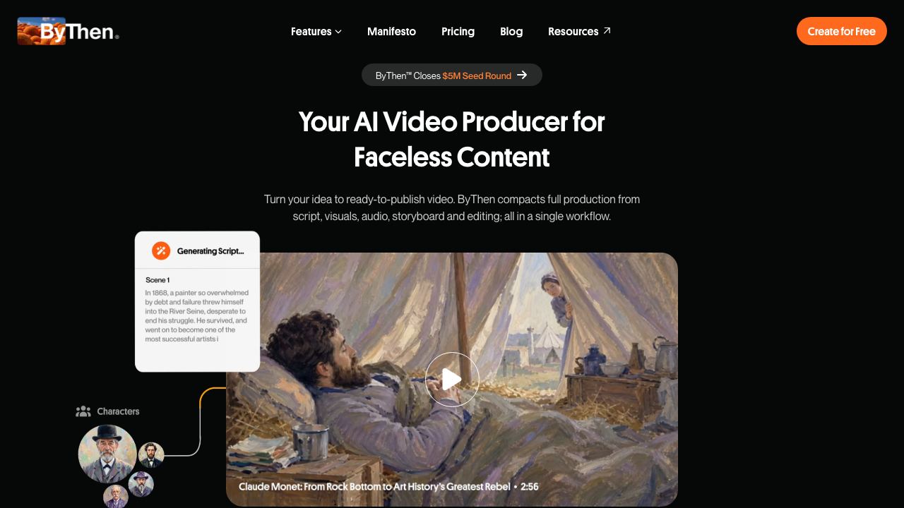 ByThen website screenshot