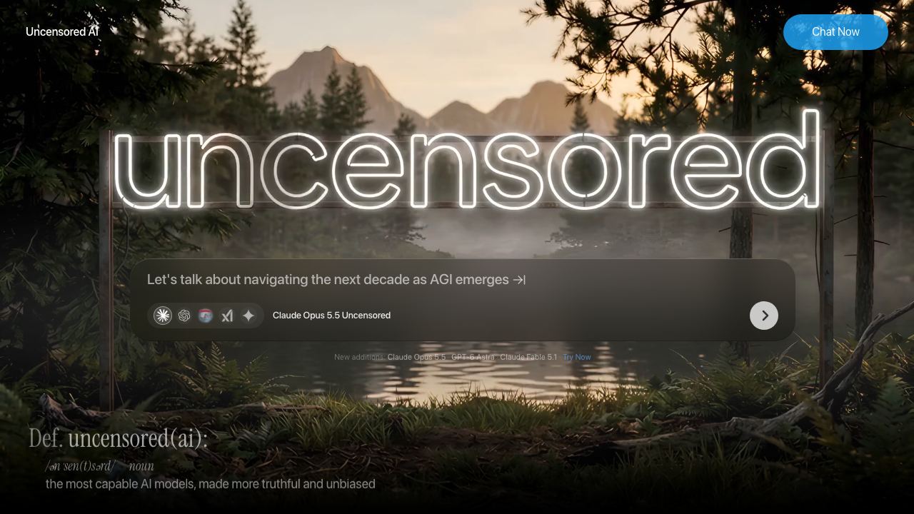 Uncensored.com 网站截图