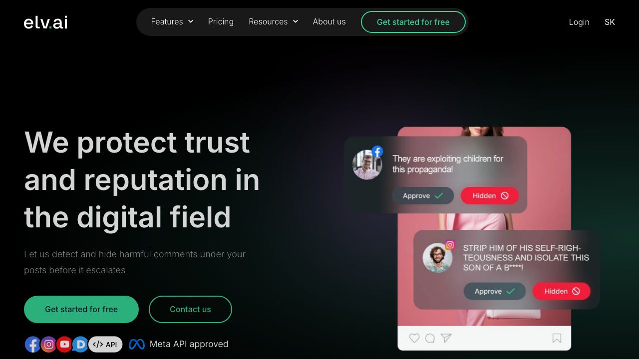 elv.ai 网站截图