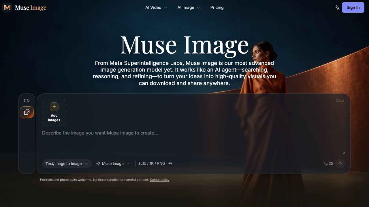 Muse Image - 1 网站截图