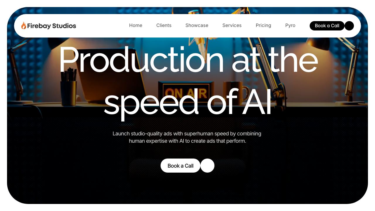 Firebay Studios 网站截图