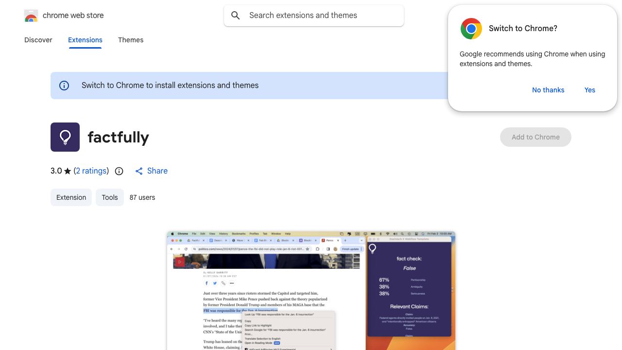 factfully 网站截图