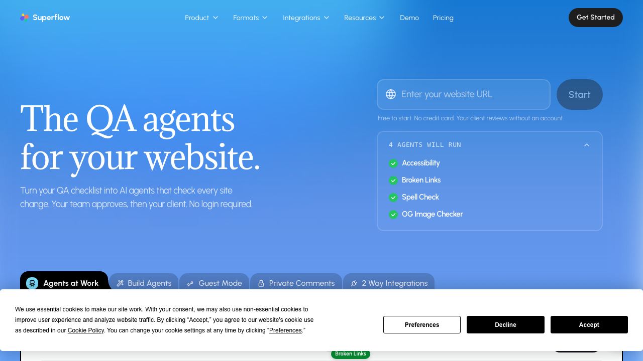 Superflow: Annotate live websites 网站截图
