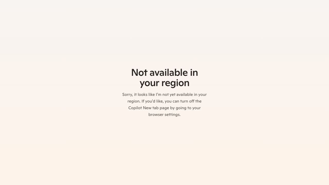Microsoft Copilot website screenshot
