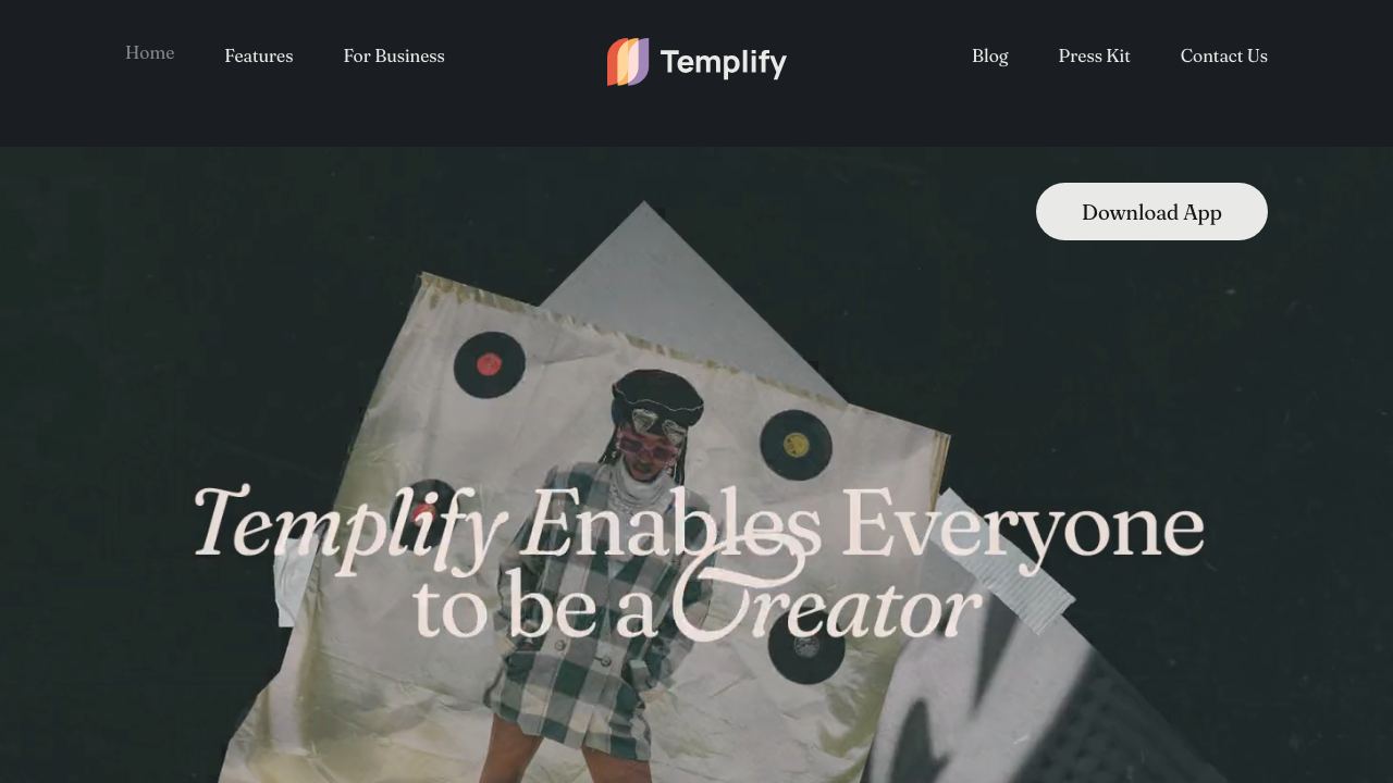 Templify.ai 网站截图