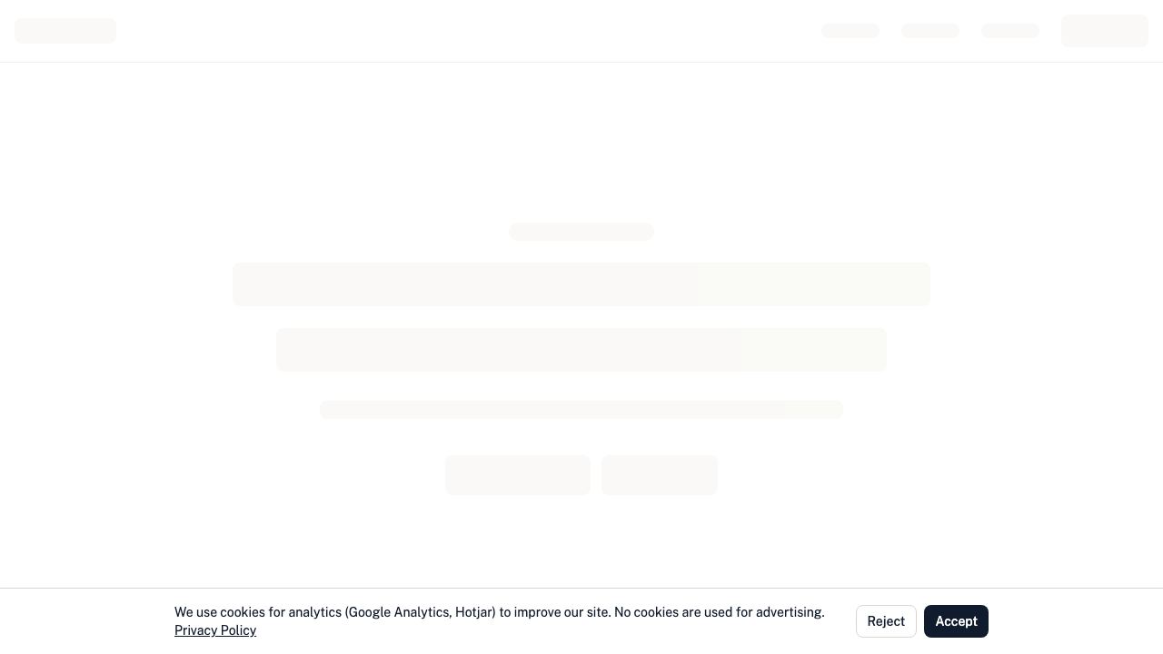 Leania.ai website screenshot