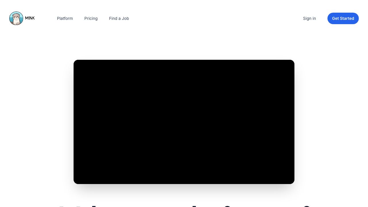 Mink: Browser Co-Pilot website screenshot