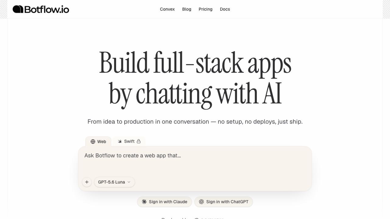 Botflow 网站截图