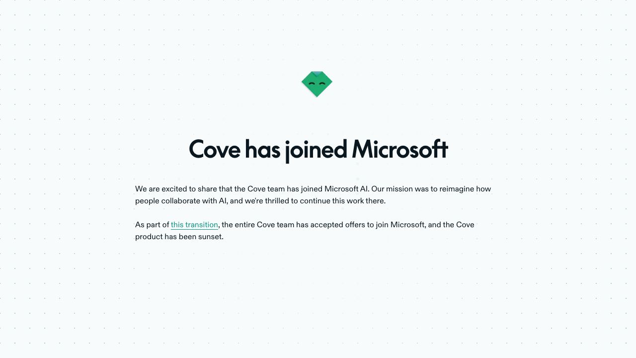 Cove AI 网站截图