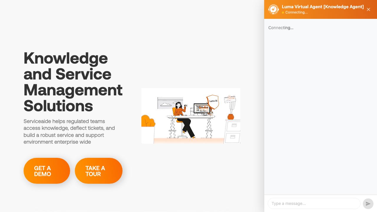 serviceaide.com 网站截图